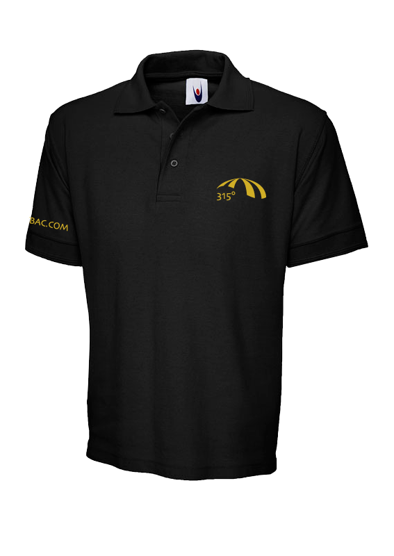 Black/Gold Polo